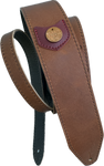 Copperpeace Homerun Guitar Strap Brown Leather