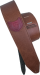 Copperpeace Homerun Guitar Strap Brown Leather