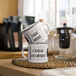 Enamel Music Mug