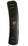 Guitar Strap Cushion in Black Leather